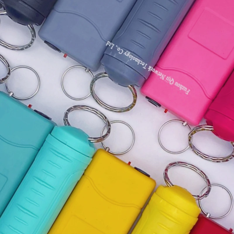 promotional keychains Fast Shipping From U.S. Personal Protection Self Defense Product Shell Bottle Keychains set