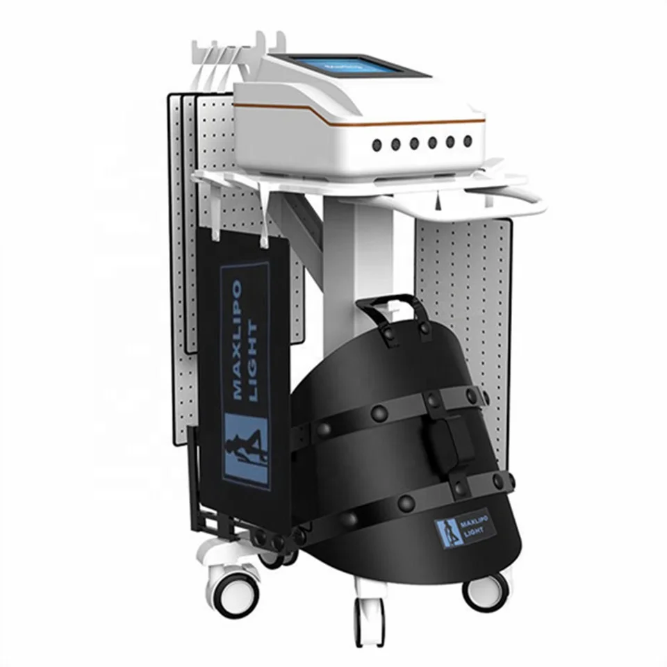 Professional Beauty slimming laser pads LED 5D pro maxlipo 635 940nm laser light therapy pads