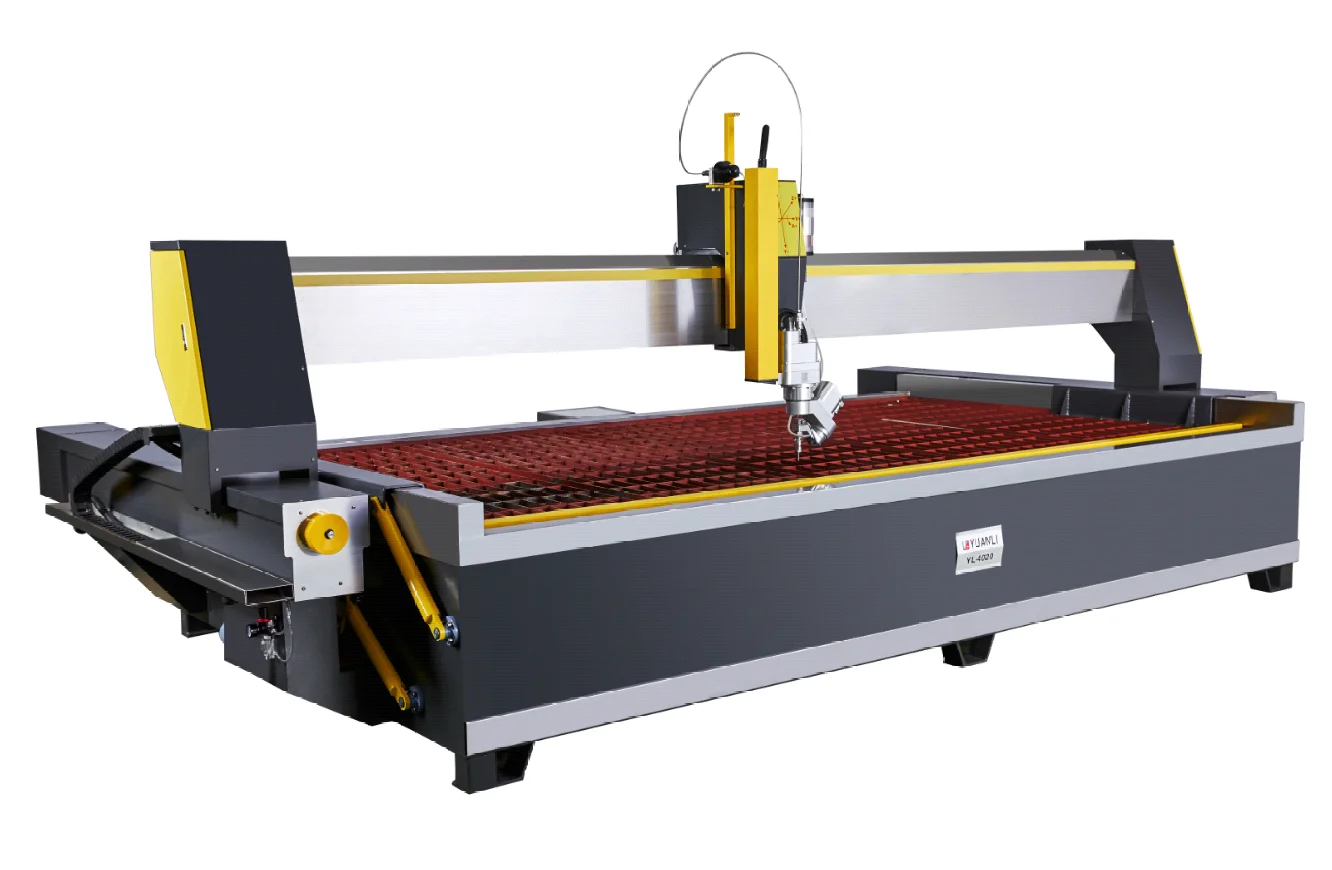 
yuanli 2020 hot sale 4020 waterjet cutting machine waterjet cutter 
