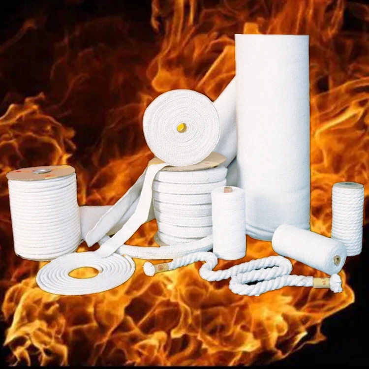 1260 C Refractory Fireproof Ceramic Fiber Cloth Aluminum Silicate Cloth