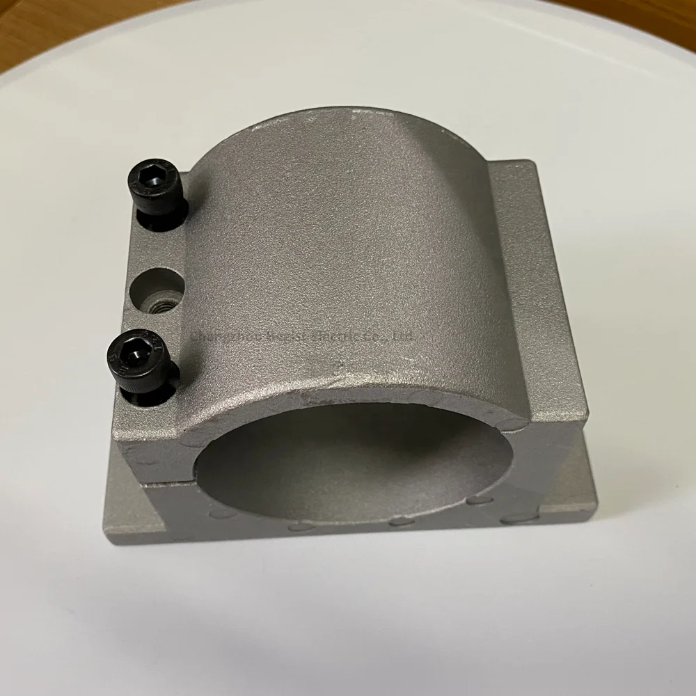 Держатель мотора шпинделя CNC Крепежный Кронштейн монтажный зажим корпуса 80 мм для гравировального Станка