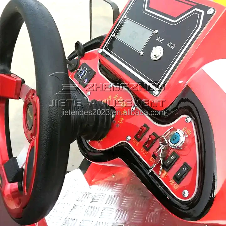 Funfair Rides Kids Amusement Trackless Train Electric Mall Train Mini Trackless