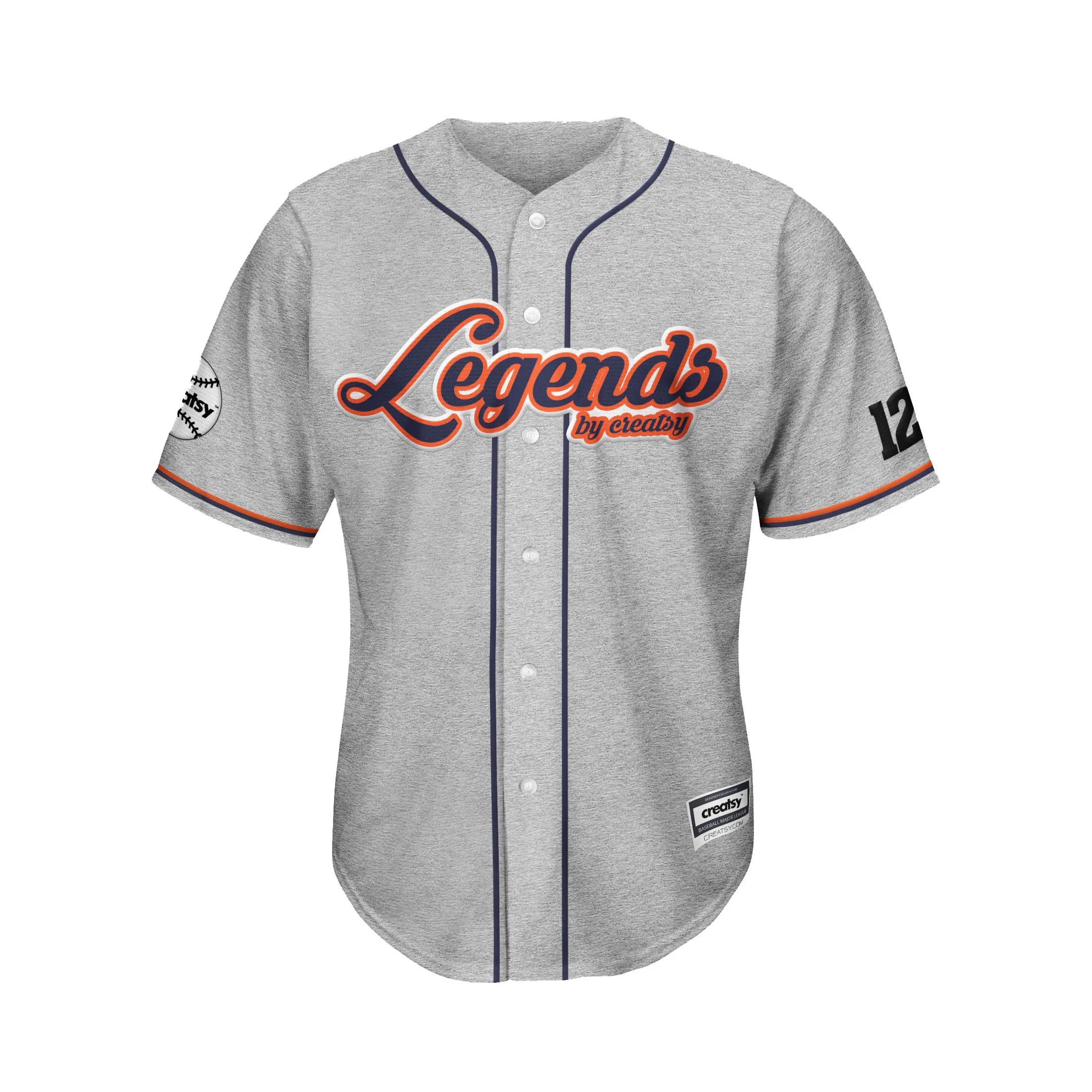 Hot Sale Cheap Breathable Baseball t Shirts Baseball Wear Custom Your Own logo Team Uniform Sublimation Baseball Jersey for men