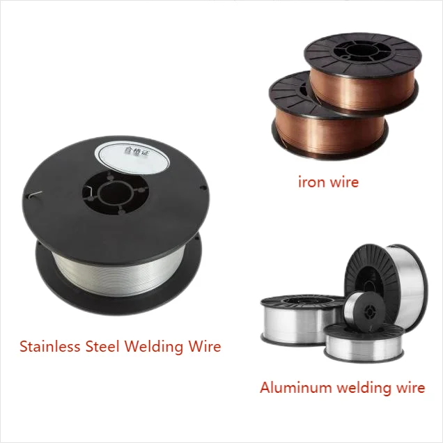 Aluminum Welding Wire ER5356 0.8mm 1.0mm 1.2mm 1.6mm Plastic Metal Spool Gas Protection Copper Coated MIG CO2