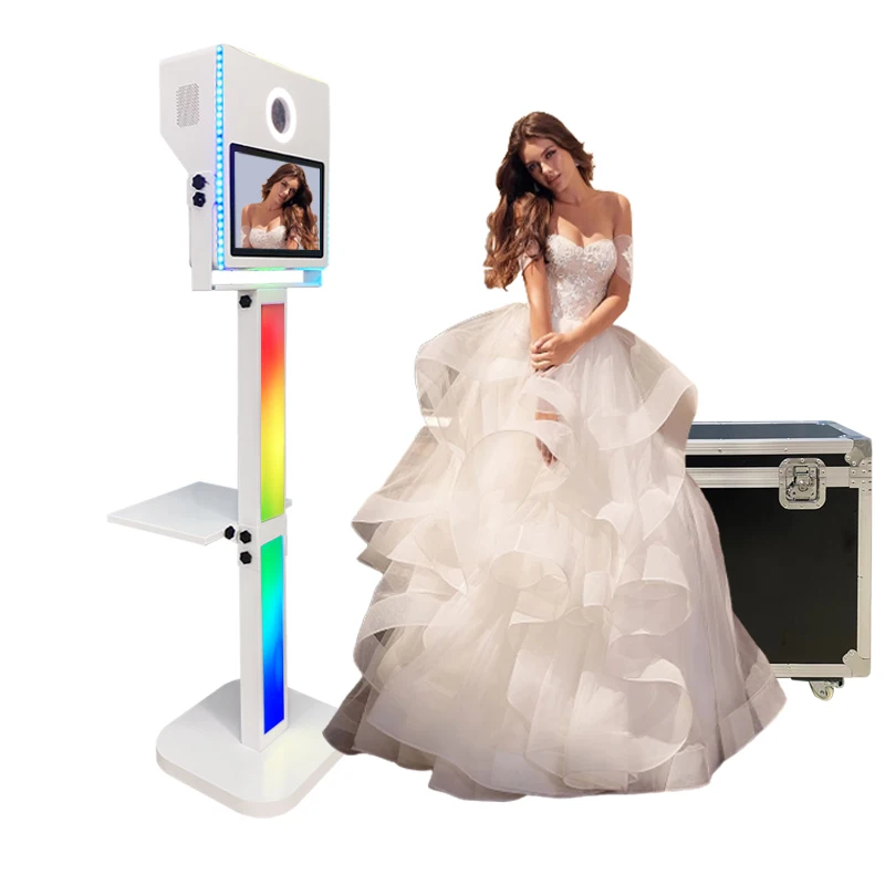 Latest Dslr Photo Booth  Led Frame Selfie  Photo Booth Machine 15.6 Inches Applicable For Rental For Party And Wedding