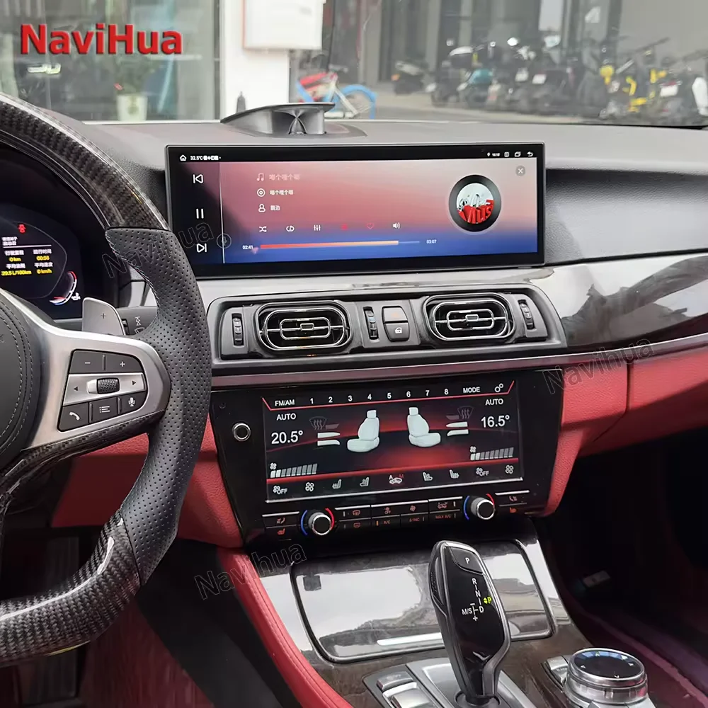 NaviHua 15-дюймовый Android дисплей видеокамера для BMW 5 серии F10 E60 13 головное устройство автомобильный DVD плеер GPS навигация