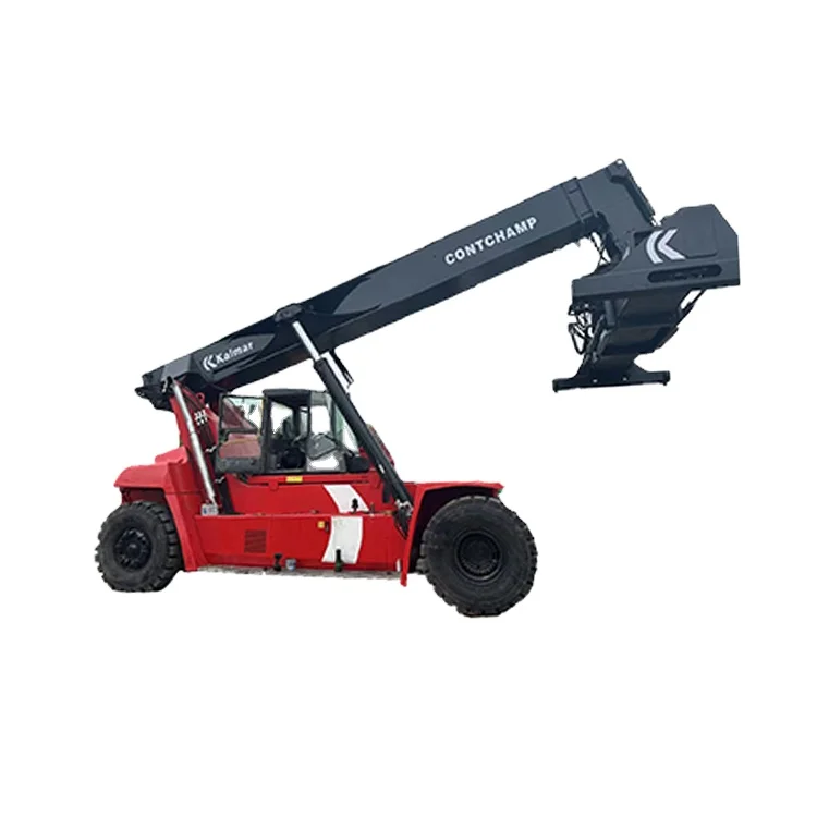 Hot selling 99% new Kalmar Drf450-60s5K Reach Stacker Kalmar 45ton Crane Container Used Port Machinery Parts