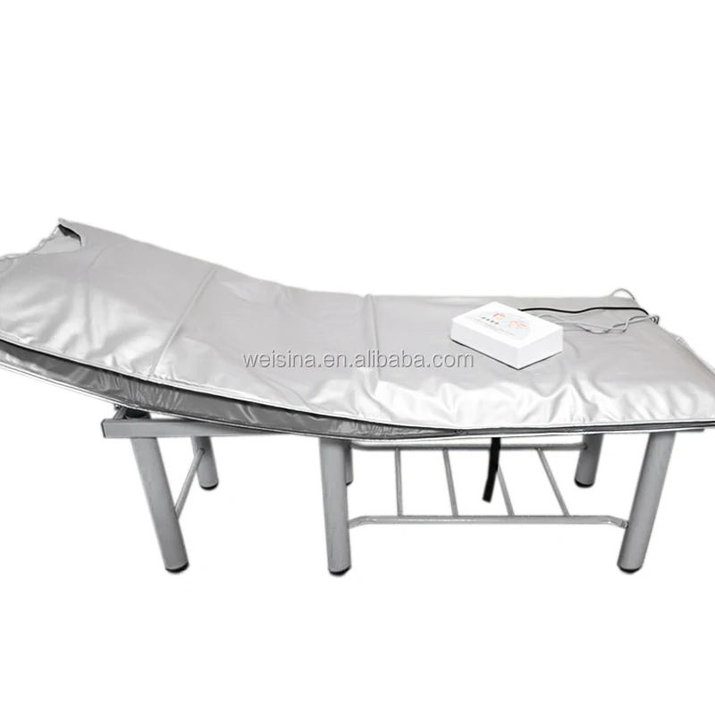 Slimming machine 2 zone body wrap air pressure far infrared sauna blanket for weight loss