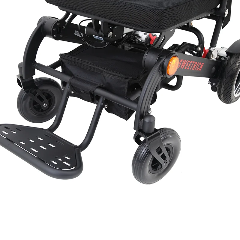 2020 new design electric wheelchair handcycle light weight folding power motor wheel chair for the disabled