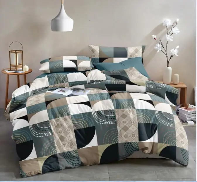 
G6016 Hotsale 100% Polyester brushed peach skin microfiber Printed Fabric for Bedsheet 