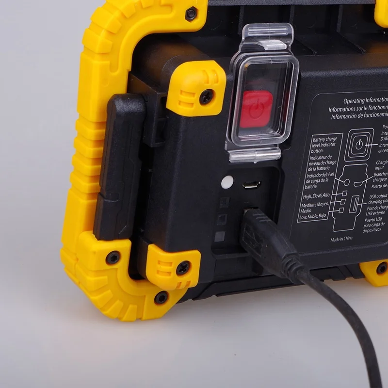 
Multifunction COB LED USB Rechargeable 10w Led Car Repairing Work Lamp With Power Bank Function 