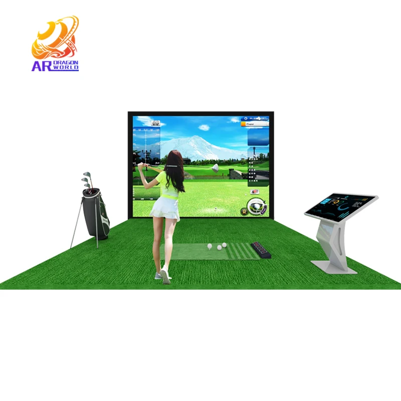 2024 Hot-Selling Indoor Golf Simulator Virtual Golf Game for Entertainment Amusement Park