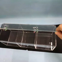 Hot Sell Acrylic Clear Box For Pokemon Booster Game cards ETB Case