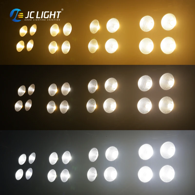 4 глаза аудитории Dmx512 светодиодный Cob Blinder свет 4*100 Вт холодный белый теплый 2 в 1 светодиодные пиковые шоры