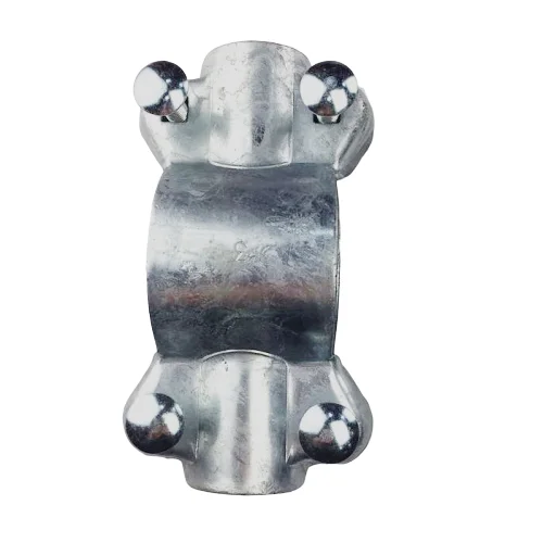 Custom Carbon Steel Stamping Forming Hot Dip-Galvanized Finish Pipe Joint Clamp