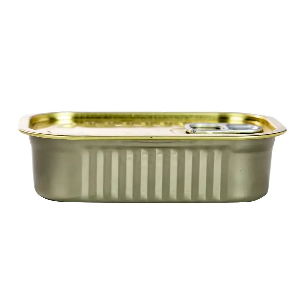 1/4 Club Tin Cans Manufacturer Empty 125ml 125g Tin Cans with #311 EOE for Sardines in Oil Pilchard Mackerel Fish