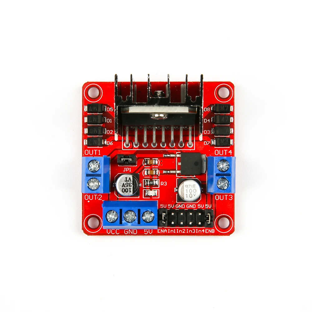L298n Mode H Bridge Driver Board Mode For Stepper Motor Smart Car Robot Dc Stepper Motor Driver Controller Board