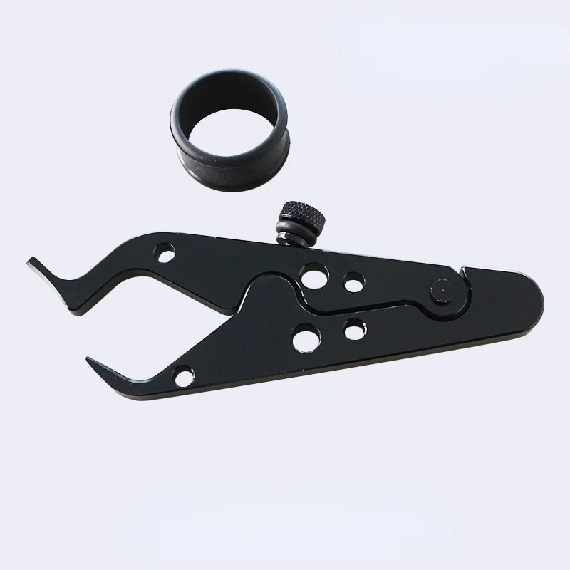 Cqjb High Quality Universal Motorcycle Cnc Aluminum Cruise Control Throttle Clip Auxiliary Retainer Motorcycle Oil Lock