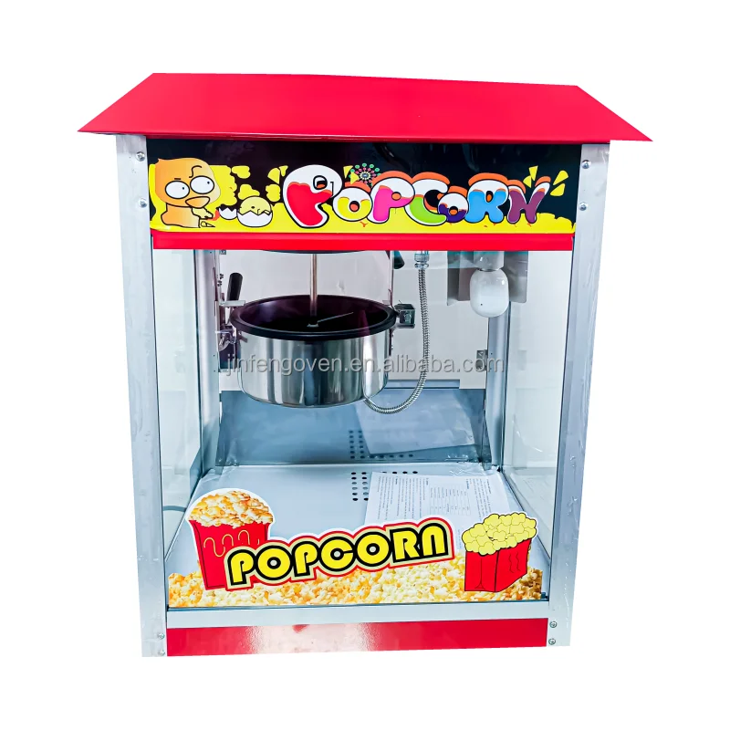 high quality pink popcorn machine electric popcorn machine with two pots