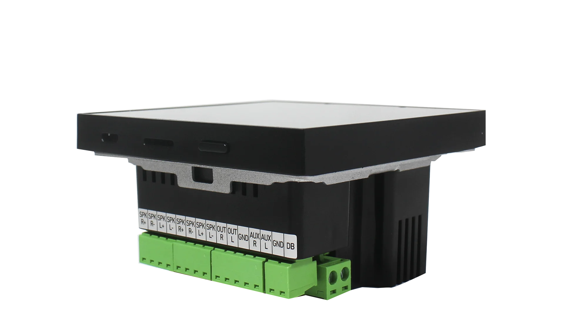 Wall amplifier 4*25W equipped with bluetooth,USB/TF, Android 11 based, 4 inch Touch Screen With Tuya Zigbee Gateway