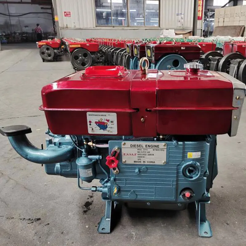 Высококачественный четырехтактный небольшой одноцилиндровый дизельный двигатель 12 л.с. Zr195 S195 Zs195 для сельскохозяйственной техники