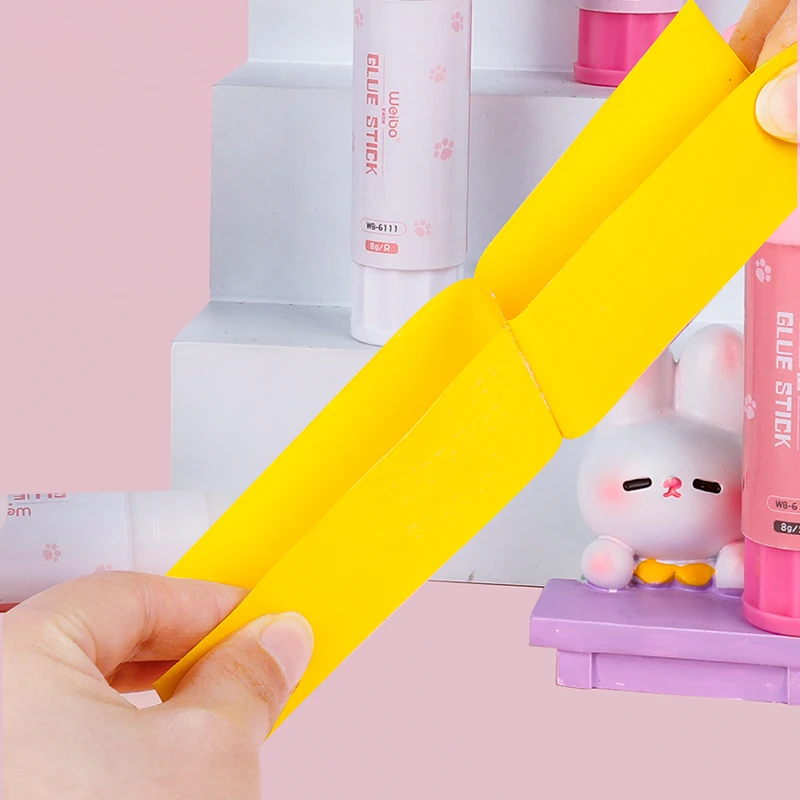WEIBO Wholesale Cat Paw Cartoon Glue Sticks Kawaii Cute PVA 16pcs/Pack for School Office Girl Child Stationary