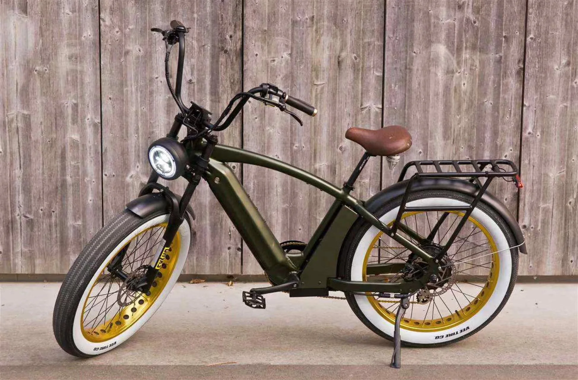 2023 halei 26 inch 4.0 fat tire beach cruiser e cycle 48v 1000w electric bike