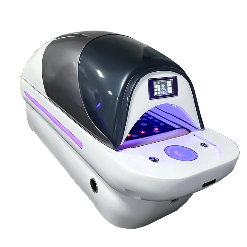 Small Wood Box Infrared Sauna Far Infrared Teraherz Foot Sauna Infrared Sauna Shower Spa