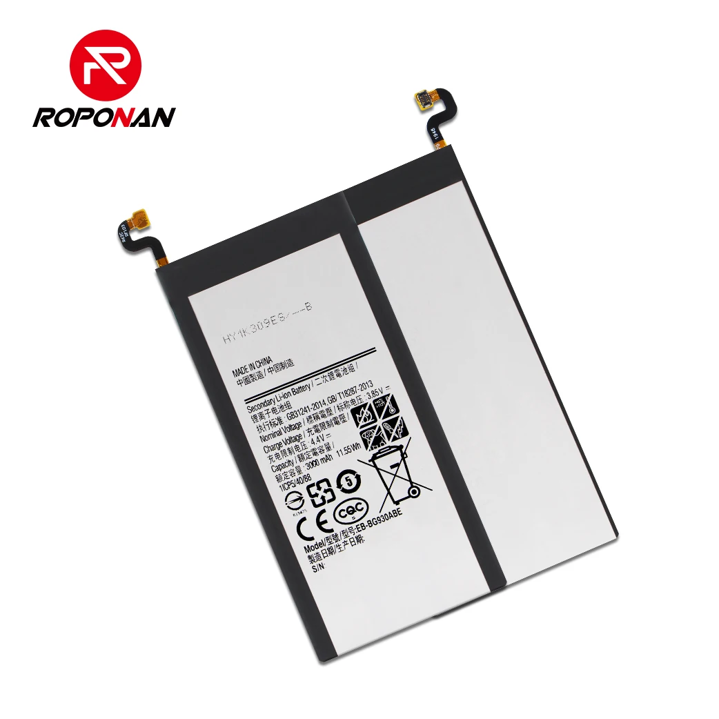  Сертифицированный аккумулятор для телефона CE FC RoHS UN38.3 samsung A10 A50 A750 S6 S7 edge S8 + S9 S10 PLUS