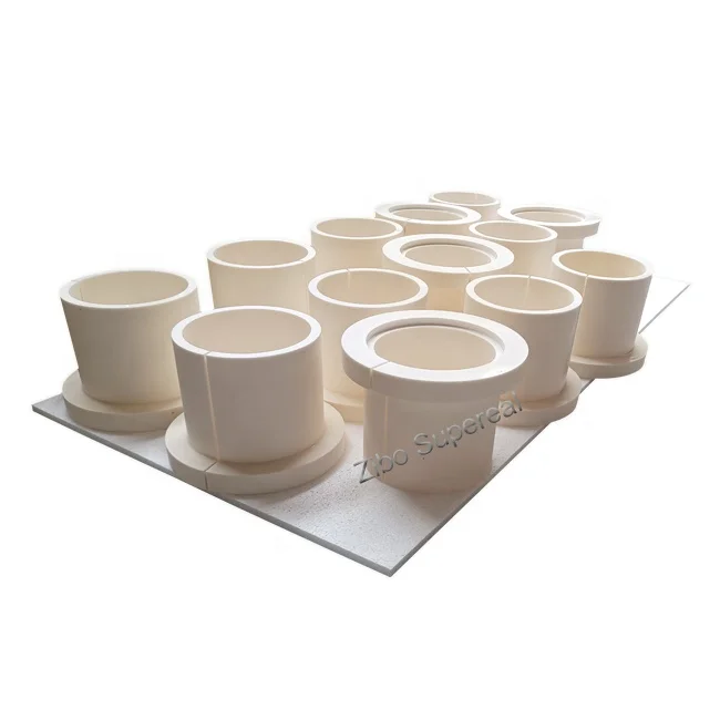 High temperature resistant industrial 99% Al2O3 alumina ceramic insulator through  tube for furnace