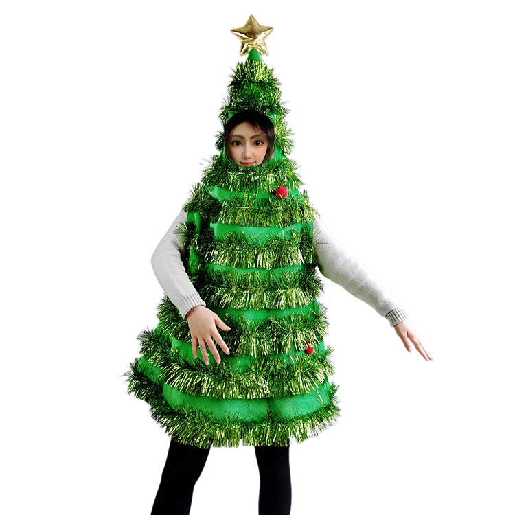 
Hot Sale Halloween Cosplay Adult Roleplay Green Women Hot Sweet Santa Christmas Costume Sexi Pho 