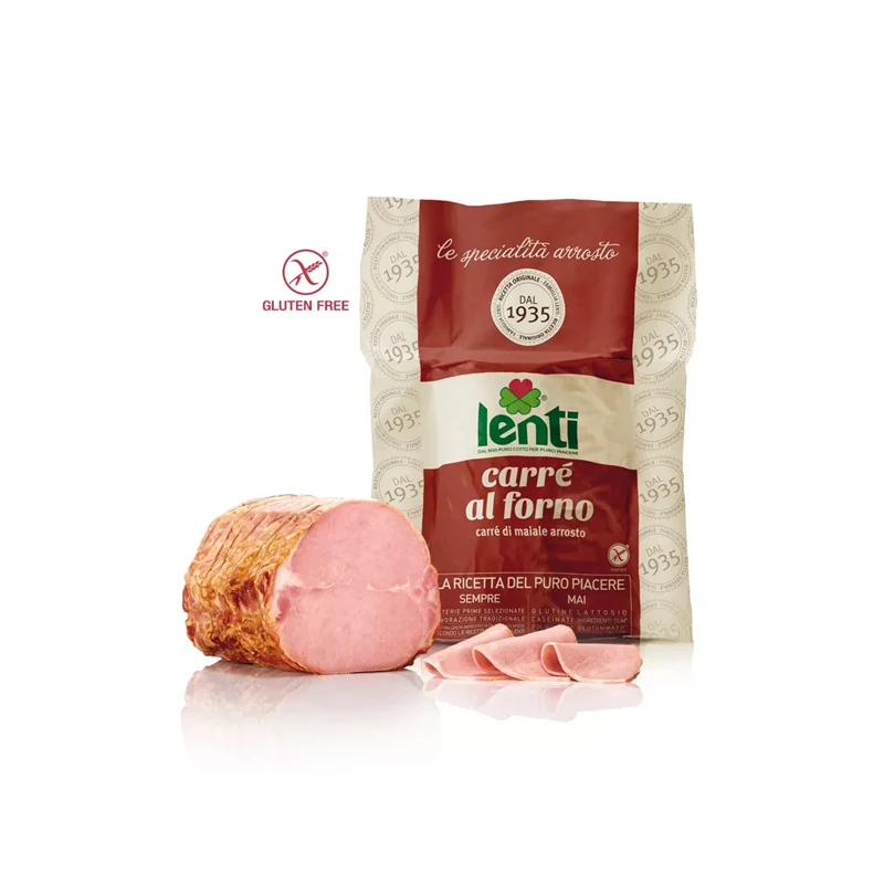 LENTI Сделано в Италии руки связали печь жареный Carre 2-3 кг две костей свиного филе с травами свинины ветчина вареные