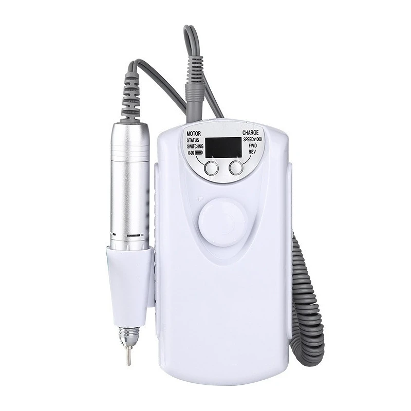 35000RPM Nail Drill Machine Rechargeable Nail Drill Milling Machine Portable Wireless Manicure Grinder Nail Polisher Cutter Kit