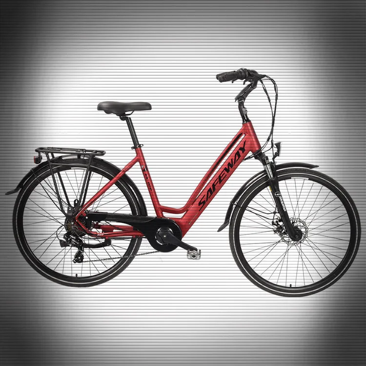 Tianjin Safeway 250w brushless motor electric city bike /women bike 26 inch light electric bike city /700C hidden battery e bike