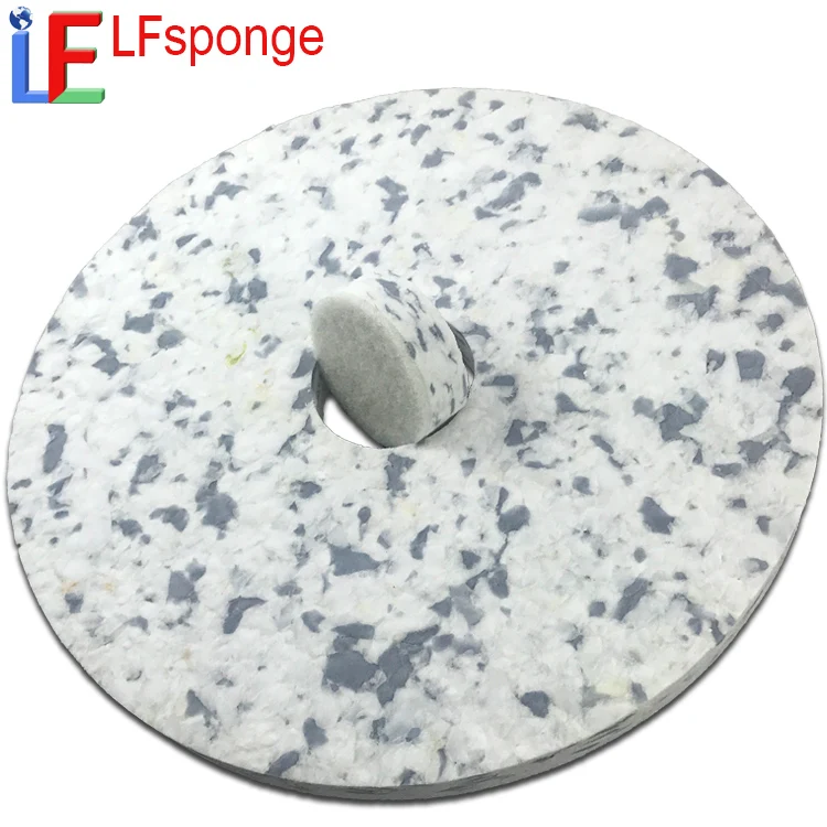 13inch  white scouring pad  with  combo melamine pads Vietnam  Machine  Single disc scrubber    importing  floor scrubber pad
