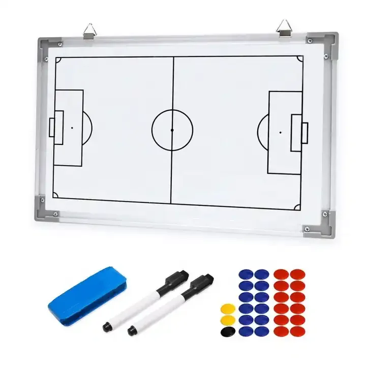 Top selling wall mounted customized printing magnetic coaching board for soccer basketball water polo coaches at all level