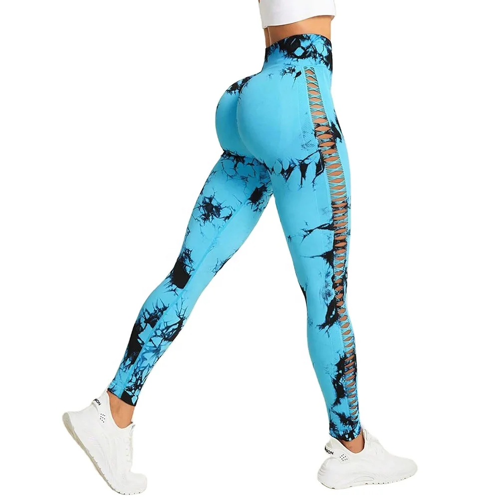 Hot Sale Women Sexy High Waist  Sport Leggings Female Seamless  Gym Leggings Sport Tights Yoga Pants