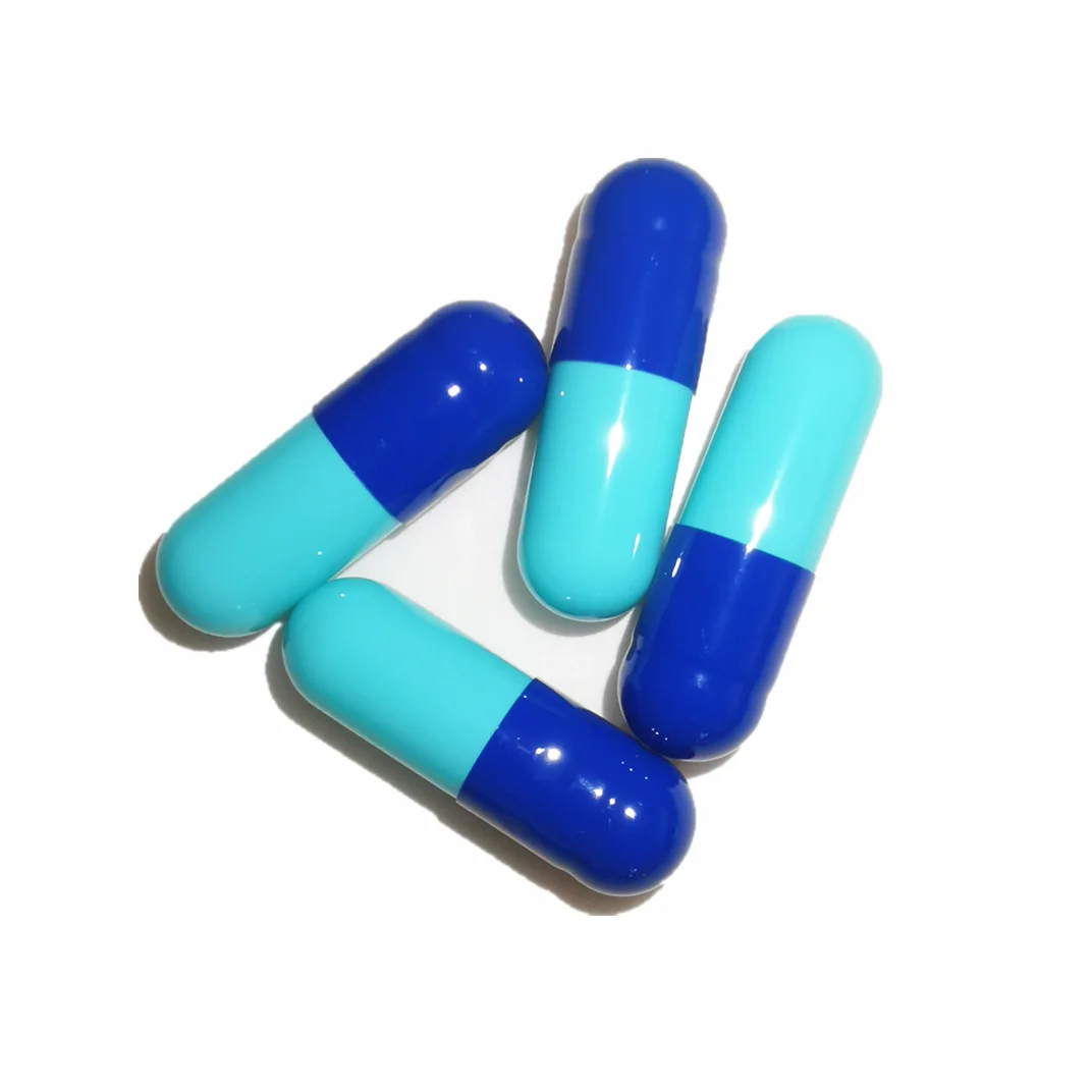 Pharmaceutical Capsules Size 00 0 1 2 3 4 Empty Medicine Gelatin Pill Capsule