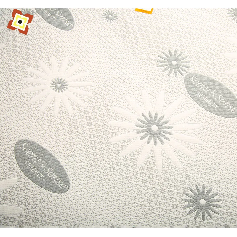100%polyester jacquard fabric breathable mattress fabric manufacturers quilted knitted fabric for mattress