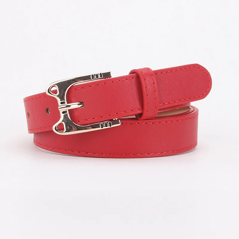 Buckle Belt Cute Cat Women Leather Belt for Jeans Pants Ladies Waist Belts With Cat Buckle
