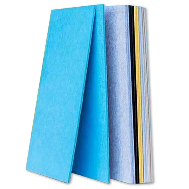 2022 Hot selling polyester fiber sound-absorbing board noise reduction kindergarten 9mm felt manufacturer