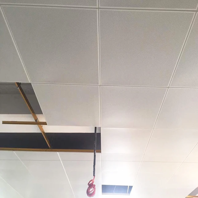 New Products Acoustic Aluminum Suspended Types of Metal Ceiling Tiles