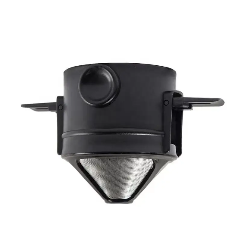 New design household Folding portable Reusable Paperless Mini Coffee Filter tea coffee dripper