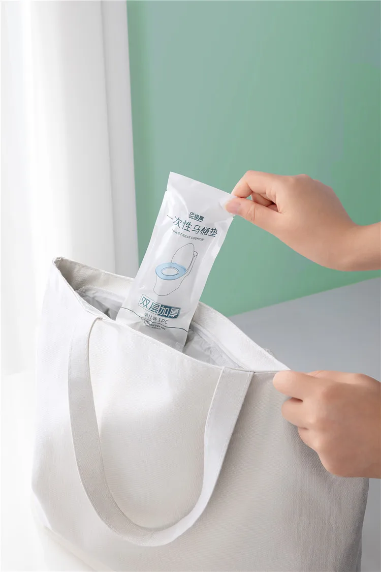 China Best Cotton Single-piece-Set Linter disposable toilet seat cover