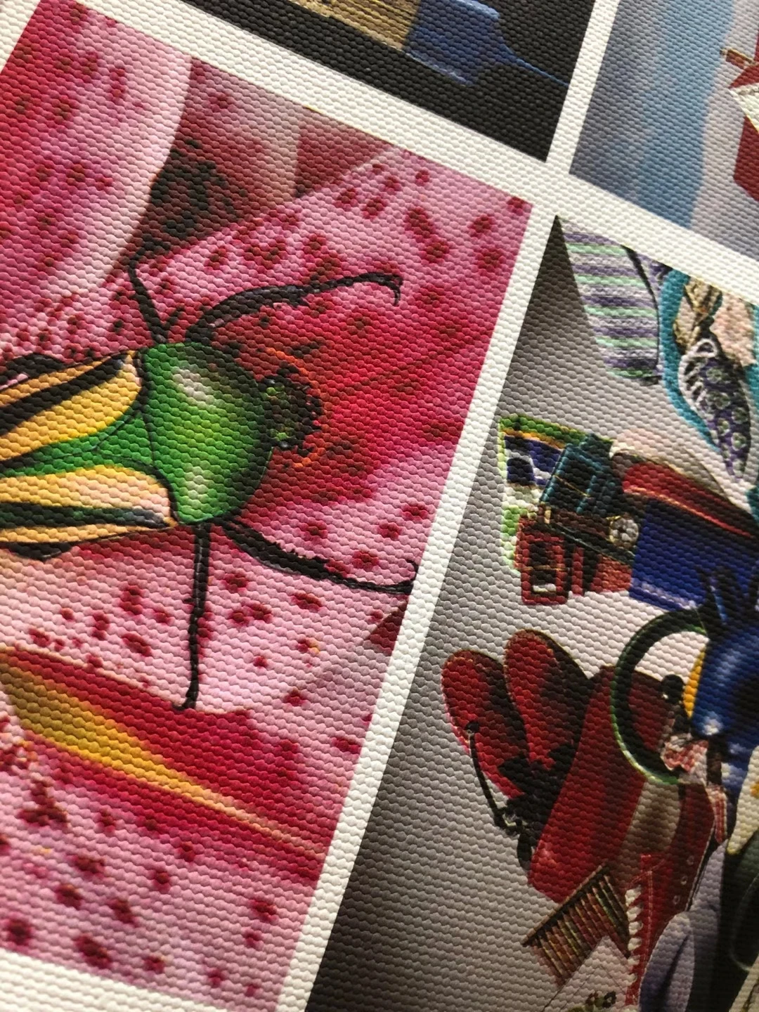 Digital Printing Canvas Roll Cotton Canvas Rolled Inkjet Canvas Roll