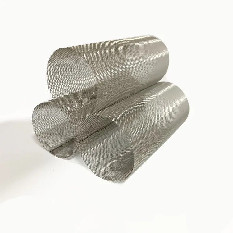 304/316/316L stainless steel wire mesh 200um 500 100 300 micron tube filter screen