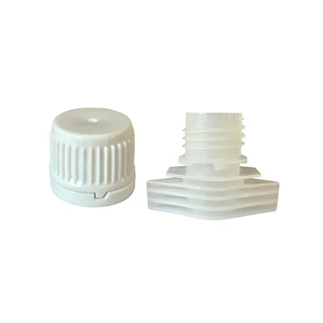 13mm 15mm plastic pour spout with caps for food package 13mm inner diameter spout
