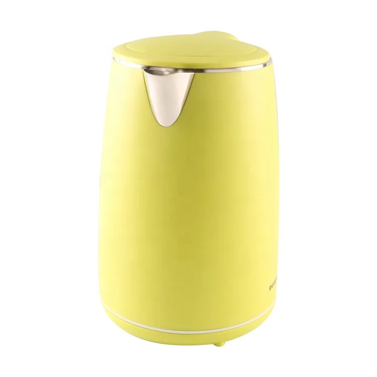 1.8L 1500W Home Kitchen/Hotel High-end Electric Kettle Water Jug with Double Wall & Full-Body Design 201 SS  Pot