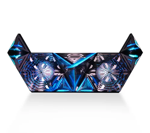 hot selling indoor led matrix P5 2.88*1.25m full color led display Electronic Music Festival night bar dj booth led display