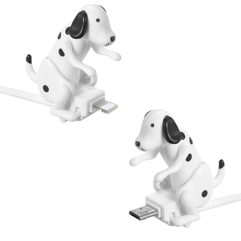  Новинка Забавный милый портативный USB-кабель для домашних животных далматинская игрушка гаджет зарядное устройство кабель передачи данных совместимый с мобильным телефоном